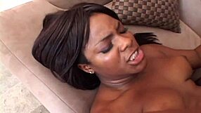 ebony stripper ripped clothes and gangbanged by two monster bbc