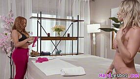 i savor andi avalon's deep pussy lick on my busty body