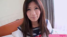 casting agent boldly fucks shy schoolgirl yukari's wet pussy