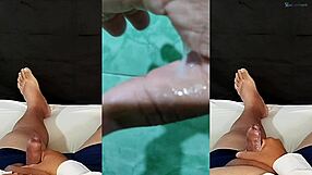 fiquei excitado pensando na minha ex namorada e bati uma punheta ficando com a mão toda gozada minha esposa não pode saber disso