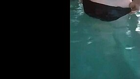 horny white teen slut teases big ass tits in hot tub jacuzzi