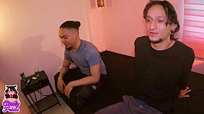 Big Tits Latinas Ride Monster Cocks in Wild Bedroom Orgy Party