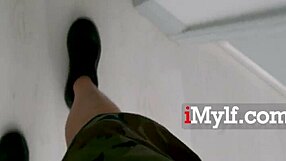 New redhead milf nails first boy-girl sofa scene