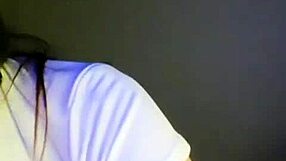 milenax gg la peruanita strips and fingers her wet shaved pussy for intense solo orgasm