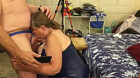 Granny Carmen, crave my deepthroat skills as top old cocksucker?