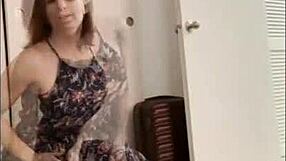 Redhead milf rides brock cooper's monster cock doggystyle to orgasm