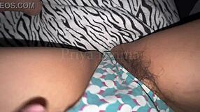 hey indian busty stepmom, why tease that hairy pussy so much?