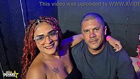 cuckold and hotwife sharing big cocks at gloryhole for max humiliation