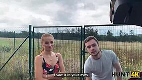 hunt4k. czech girlfriend prefers rough outdoor stranger pounding over fruits at ranch