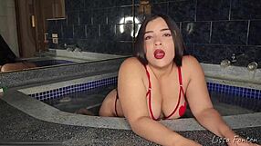 Smoking Hot Body Worship in Jacuzzi with Ass and Tits