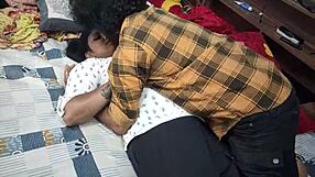 our hearts raced as i licked her wet pussy during intense foreplay