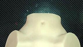 Candy's Double Penetration Delivers Double Creampie Satisfaction On Desk