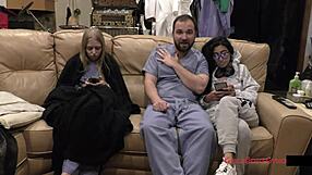 Damn! Bratty cheerleader jasmine rose spreads hairy pussy in hospital humiliation!