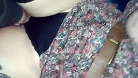 Look at my wife getting shared by old bull