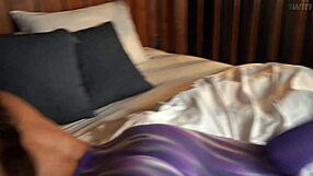 Rude stepdaughter bends for daddy's big cock creampie lesson in respect