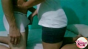 Neighbor Asks Me To Babysit Cute Mexican Teen Bent Over Panties Down Doggystyle Cum On Ass