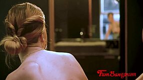 wife's sneaky twist pulls hubby into wild threesome with milf lover