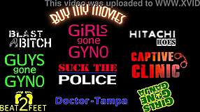 Freshman Phoenix Rose Gets Hitachi Orgasm Forced by Doctor in Tampa!