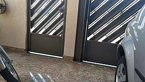 Hot Brazilian Neighbor In Tight Jeans Flashes Shaved Pussy And Teases Neighbors