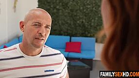 me and my hot stepcousin fuck hard behind stepuncle's back