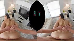 brooklyn gray catches boyfriend watching porn then fucks