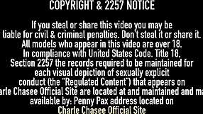 charlee chase licks her dildo clean after fucking her wet mature pussy lips wide open