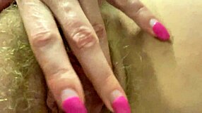 Watch Her Pee Fart from Sexy Close-Up Hairy Pussy Gape in 4K 60FPS!