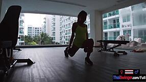 watch this thai teen gym slut fuck her boyfriend's monster cock hard!