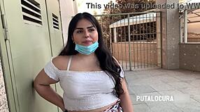 i'm amelia pretty faced chubby caught on street by torbe for outdoor fun