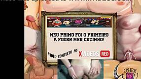 meu primo foi o primeiro a foder meu cuzinho no contos perversos