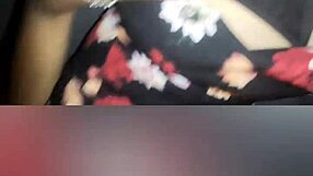 Why tease on street when you crave real fuck in boyfriend's car?