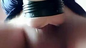 gazzadomm rams cock deep into tight fleshlight sextoy close up