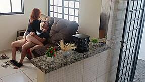 Hot Wife Caught Banging Friend Doggystyle by Suspicious Husband on Camera!