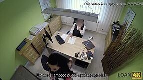 ever wonder what happens in that office when czech teen gives blowjob for cash after fingering interview?