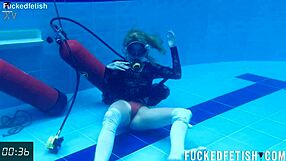 Ashlee Rose's Horny Wet Pussy Under Scuba Dress