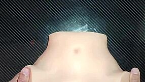 Candy's Double Penetration Delivers Double Creampie Satisfaction On Desk