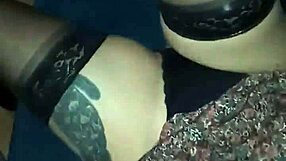 Look at my wife getting shared by old bull