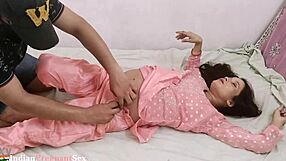 desi indian pregnant bhabhi hardcore creampie fuck with big tits bouncing