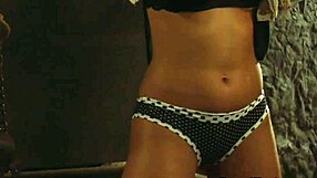 gagged lesbian slave bound tight as madame whips her big ass tits mercilessly