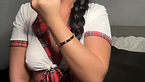 omg this horny british teen squirts hard from solo toy play!!