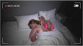 two cute teen students wake to big cock blowjob cowgirl threesome cumshots