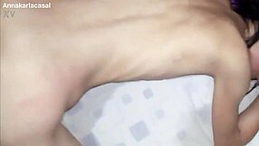 Skinny Nerd Wife Sucks Monster Cock Then Takes Full Anal Pounding