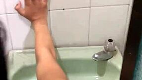 he pounds my tight ass hard in the bathroom