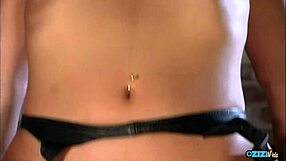 i'm gettin pounded hard by this stud in latex heels... damn!