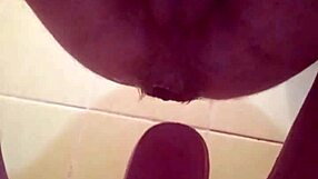 slut stretches ass with monster cock fisting till male squirt orgasm