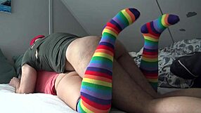 god damn my stepson woke me up bending me over for rough anal creampie