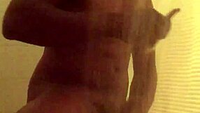 steamy shower trim reveals her soapy curves teasing