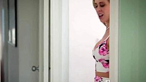 mature stepmom lures my girlfriend into big tits cheating fuck session