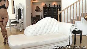 adriana chechik slides toys deep into jasmine jae's tight ass for lesbian fun