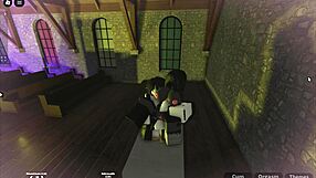 slut loses virginity getting fucked hard right in front of the church on roblox condo